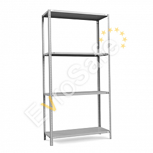 Стеллаж металлический ЛАЙТ 1500x700x300/2